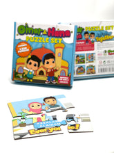 Load image into Gallery viewer, Omar & Hana - Learn & Play Islamic 6pc Puzzles