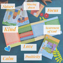 Load image into Gallery viewer, Flashcards 25 Pack Islamic Mindfulness Activities for Children/Kids – Calm, Positivity, Focus