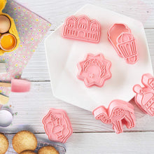 Load image into Gallery viewer, Assorted Cookie Cutters (Mosque, Camel, Moon and Star & Lanterns Design)