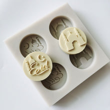 Load image into Gallery viewer, Eid Mubarak Silicone Fondant Moulds - Eid and Mosque