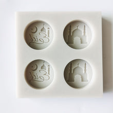 Load image into Gallery viewer, Eid Mubarak Silicone Fondant Moulds - Eid and Mosque