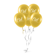 Load image into Gallery viewer, EID Mubarak Floral Decoration Set - Black & Gold (MM)