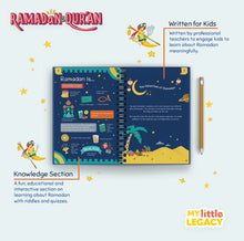 Load image into Gallery viewer, My Little Legacy: Ramadan & Quran Kids Journal & Activity Book (by Towards Faith)
