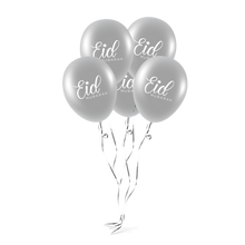 Load image into Gallery viewer, EID Mubarak Hanging Lantern Decoration Set - Navy & Silver (MM)