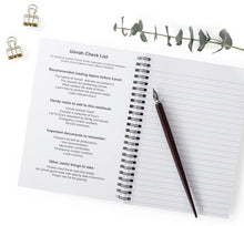 Load image into Gallery viewer, Hajj Notes - Wiro Notebook - Salam Occasions - Islamic Moments