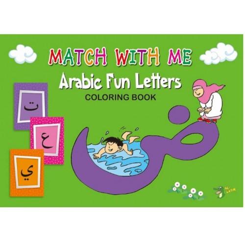 Match With Me: Arabic Fun Letters – Colouring Book