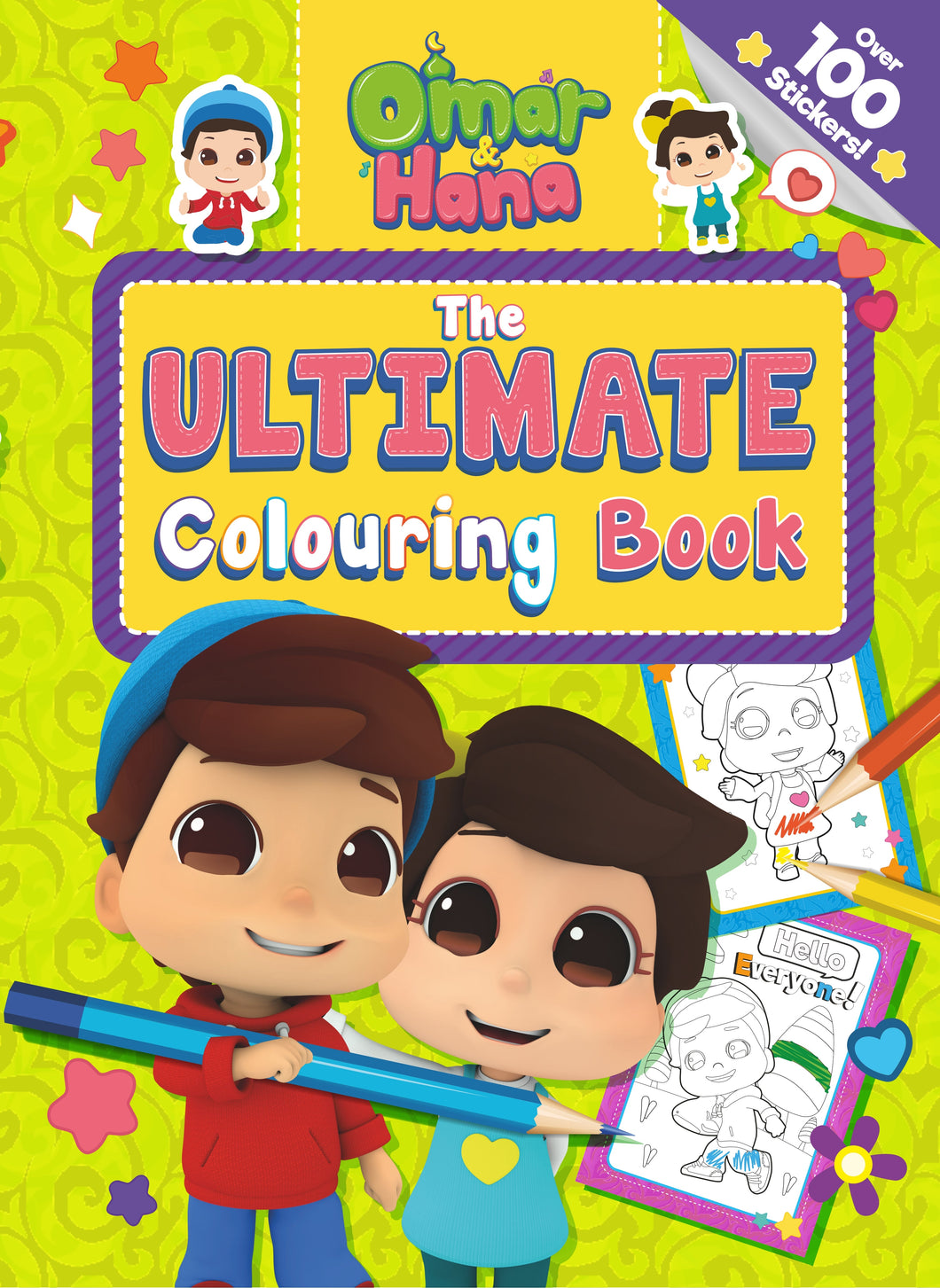 Omar & Hana The Ultimate Colouring Book