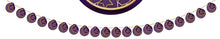 Load image into Gallery viewer, EID Mubarak Purple &amp; Gold Moon Small (20 pcs) Hanging Circles (AG21)
