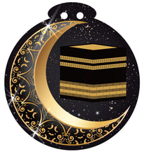 Load image into Gallery viewer, Kaaba Gold &amp; Black Small (20 pcs) Hanging Circles (AG21)
