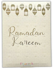 Ramadan Chocolate Countdown Calendar – Cream & Gold