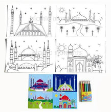 Load image into Gallery viewer, Colour My Mosque Set - Salam Occasions - Islamic Moments
