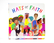 Load image into Gallery viewer, Hats of Faith - Multi-faith Inclusive book for kids - Salam Occasions - Shade7 Publishing
