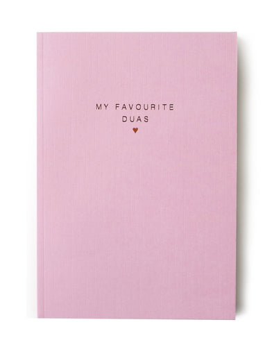 My Favourite Duas - Perfect Bound - Hot Foiled Notebook - Salam Occasions - Islamic Moments